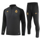 23-24 RMA Gray Black Half Pull Tracksuit (半拉链)