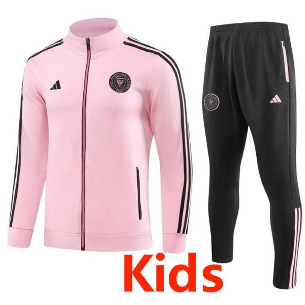 23-24 Inter Miami Pink Kids Jacket Tracksuit (童装)