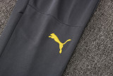 23-24 Dortmund Grey Kids Half Pull Tracksuit #E689 (童装) (半拉链)