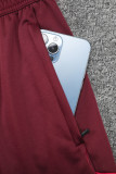 2023 Man Utd Red Kids Half Pull Tracksuit (童装) (半拉链)
