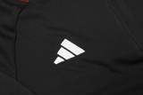 23-24 Sao Paulo Black Half Pull Tracksuit (半拉链)
