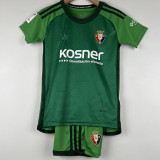 23-24 Osasuna Third Kids Soccer Jersey