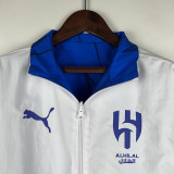 2023 Al-Hilal Blue & White Double Sided Windbreaker (双面风衣)