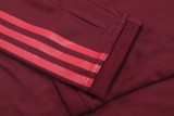 2023 Man Utd Red Kids Half Pull Tracksuit (童装) (半拉链)