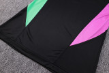 23-24 Bayern Black Kids Half Pull Tracksuit #E707(童装) (半拉链)