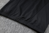 23-24 Man Utd Black Kids Jacket Tracksuit #E717(童装)