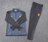 23-24 RMA Grey Kids Half Pull Tracksuit (童装)(半拉链)
