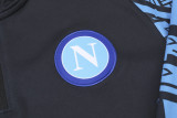 23-24 Napoli Dark Blue Half Pull Tracksuit (半拉链)