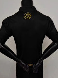 23-24 Algeria Black Player Version Polo Short Sleeve