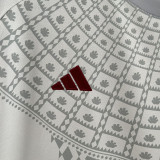 23-24 Mexico White Grey Fans Soccer Jersey