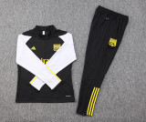 23-24 Lyon Black Half Pull Tracksuit (半拉链)