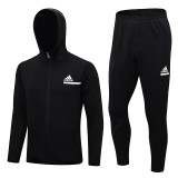 23-24 AD Black Hoodie Jacket Tracksuit #C2306