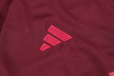 2023 Man Utd Red Kids Half Pull Tracksuit (童装) (半拉链)