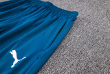 23-24 Man City Blue Kids Half Pull Tracksuit # E700 (童装)(半拉链)