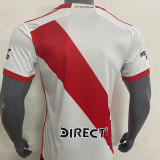 23-24 River Plate Home Player Version Soccer Jersey