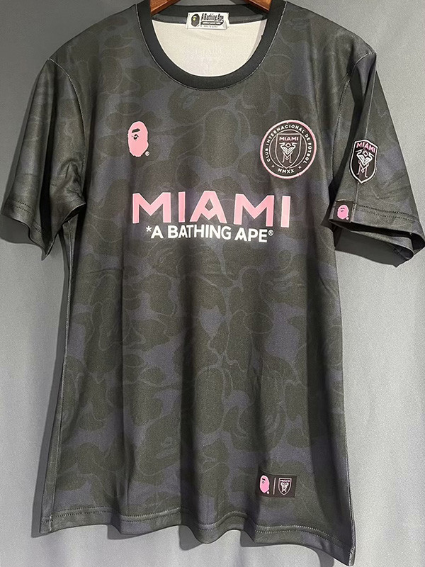 23-24 Inter Miami Purple Black Special Edition Fans Soccer Jersey