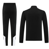 23-24 Newcastle Black Half Pull Tracksuit (半拉链)