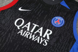 23-24 PSG Black Tank top and shorts suit