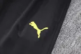 23-24 Marseille Black Kids Half Pull Tracksuit (童装) (半拉链)