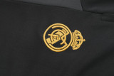 23-24 RMA Gray Black Half Pull Tracksuit (半拉链)