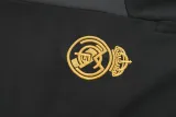 23-24 RMA Gray Black Half Pull Tracksuit (半拉链)