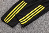 23-24 Lyon Black Half Pull Tracksuit (半拉链)