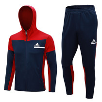 23-24 AD Royal Blue Hoodie Jacket Tracksuit #C2306