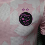 23-24 Algeria Pink Special Edition Player Version Soccer Jersey
