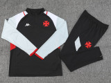 23-24 Vasco da Gama Black Half Pull Tracksuit (半拉链)
