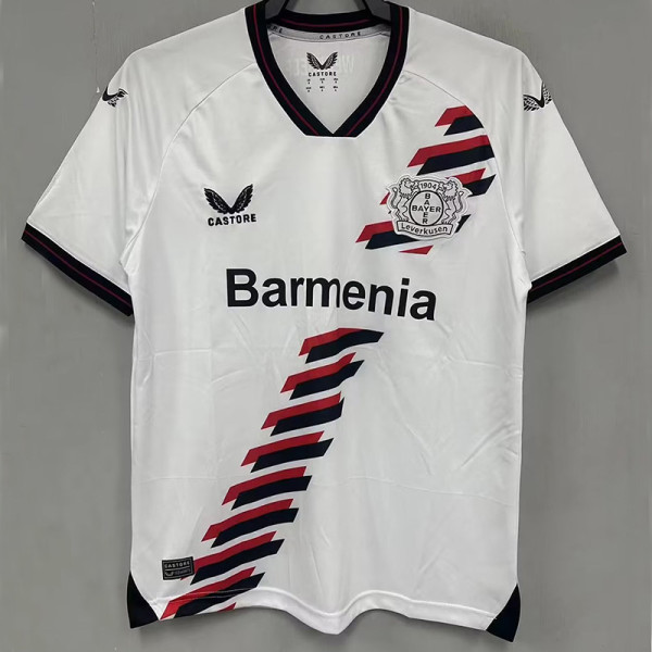 23-24 LeverKusen Away Fans Soccer Jersey