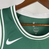 22-23 CELTICS HOLIOAY #4 Green Top Quality Hot Pressing NBA Jersey