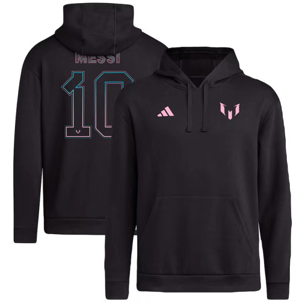 2023 Inter Miami Messi #10 Black Hoody (加绒)