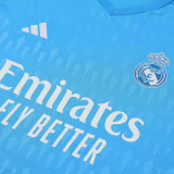 23-24 RMA Blue GoalKeeper Long Sleeve Soccer Jersey (长袖)