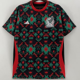 23-24 Mexico Green Black Fans Soccer Jersey