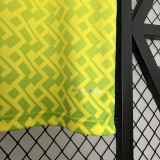 23-24 Botafogo Yellow Goalkeeper Fans Soccer Jersey
