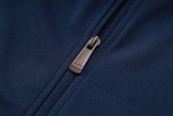 23-24 AD Royal Blue Hoodie Jacket Tracksuit #C2306
