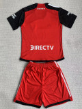23-24 River Plate Away Kids Soccer Jersey