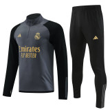 23-24 RMA Grey Half Pull Tracksuit (半拉链)