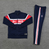 23-24 PSG Royal blue Jacket Tracksuit #02