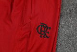 23-24 Flamengo White Half Pull Tracksuit (半拉链)