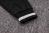 23-24 NBA Nets Black Full Zip hoodie Tracksuit