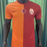 23-24 Galatasaray Home Fans Soccer Jersey (前带国旗)