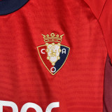 23-24 Osasuna Home Kids Soccer Jersey