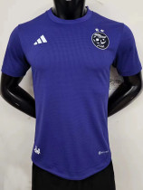 23-24 Algeria Purple Blue Special Edition Player Version Soccer Jersey