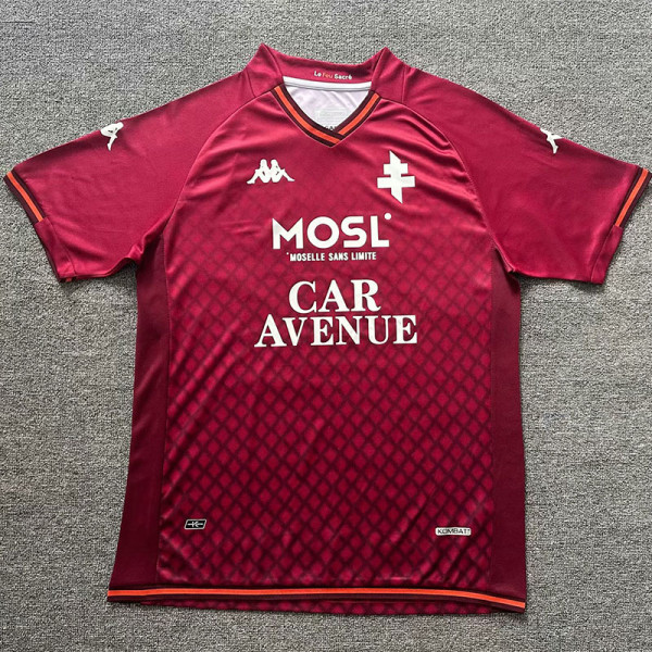 23-24 Metz FC Home Fans Soccer Jersey