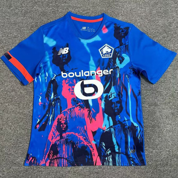 23-24 Lille Fourth Fans Soccer Jersey
