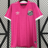 23-24 Santos FC Pink Special Edition Fans Soccer Jersey