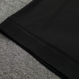 23-24 Algeria Black Hoodie Jacket Tracksuit