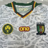 2024 Cameroon White Special Edition Fans Soccer Jersey