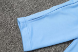 23-24 Man City Sky Blue Half Pull Tracksuit (半拉链)